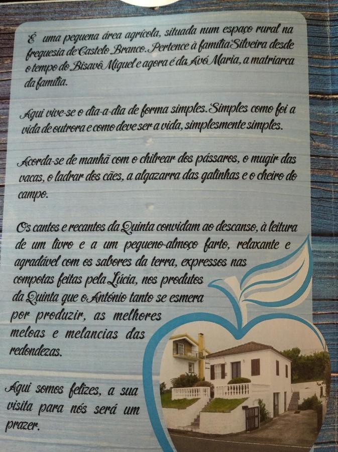 Quinta Da Maria Villa Horta  Buitenkant foto